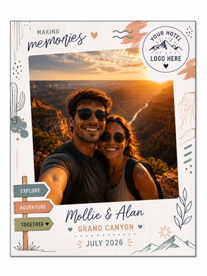 Grand Canyon hotel magnet