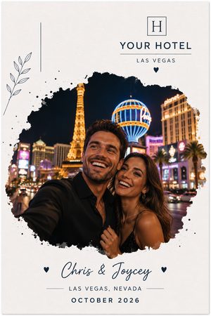 Vegas hotel magnet