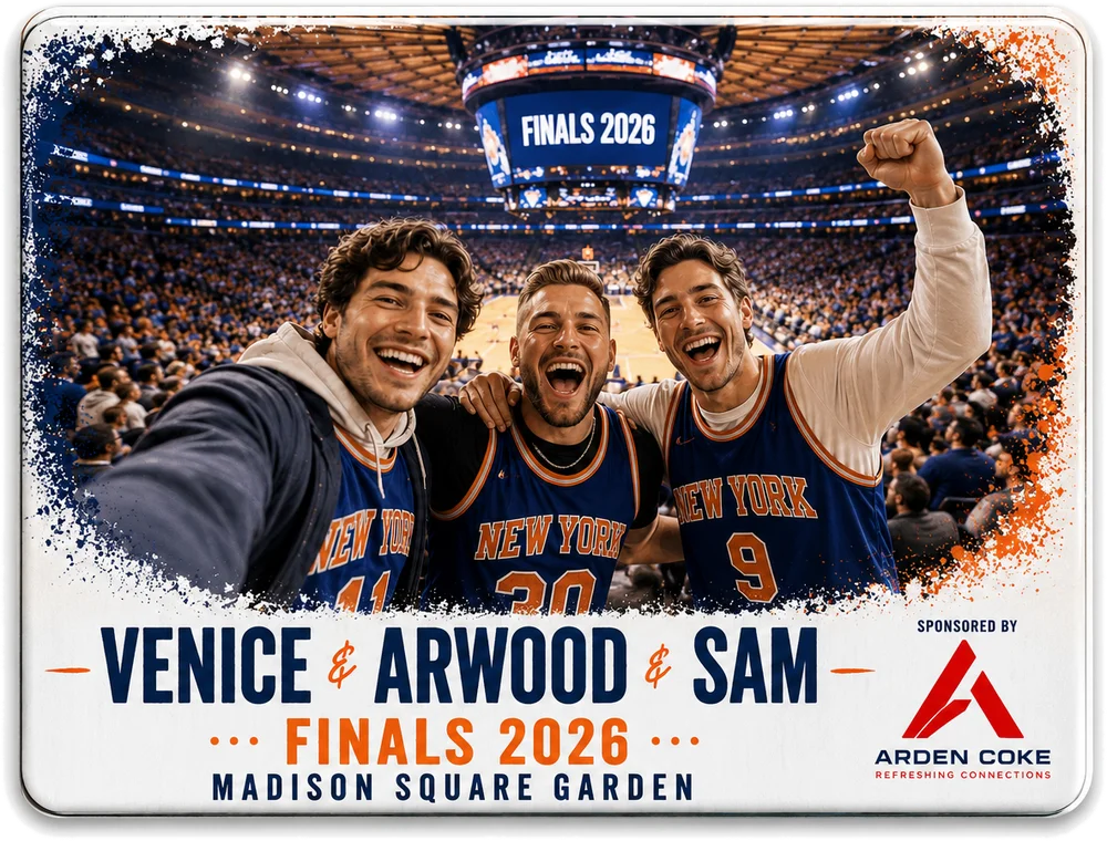 Sponsored magnet — Finals 2026, presented by a brand partner