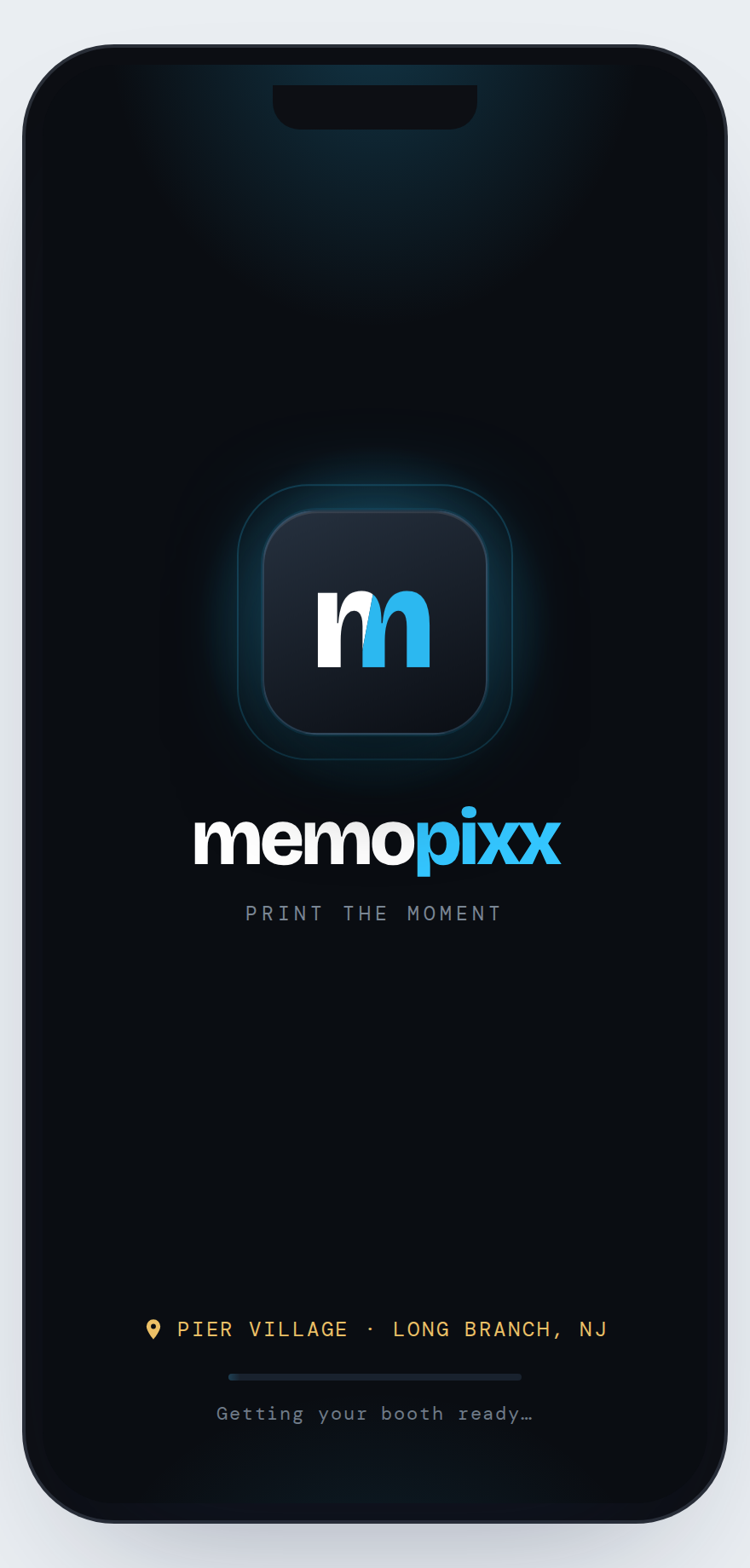 app first screen